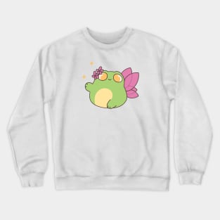 The Frog Fairy (Pink) Crewneck Sweatshirt